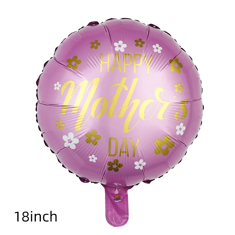 1 Set Spain Mother Vase Apron Foil Balloons Sunflower Baloes Heart Love Feliz Dia Mama Gifts Happy Mother's Day Decorations