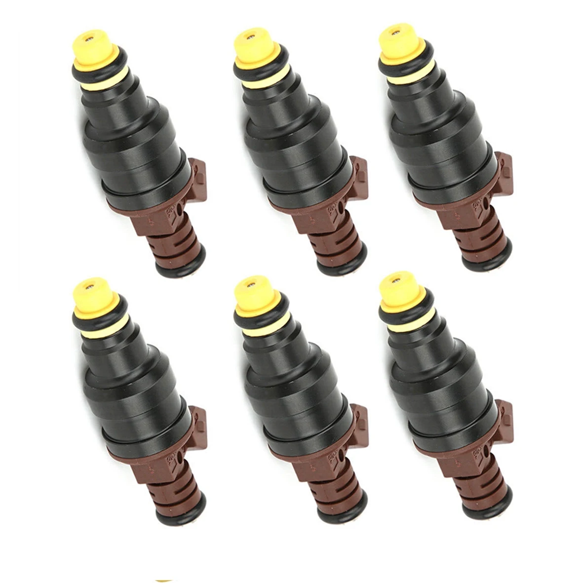 6Pcs Fuel Injector 0280150975 For Chevrolet OMEGA 4.1 1997-2000 SILVERADO 4.1 1996-2001 TAHOE 4.1 1998-1999 UNO 1.4 1989-1996