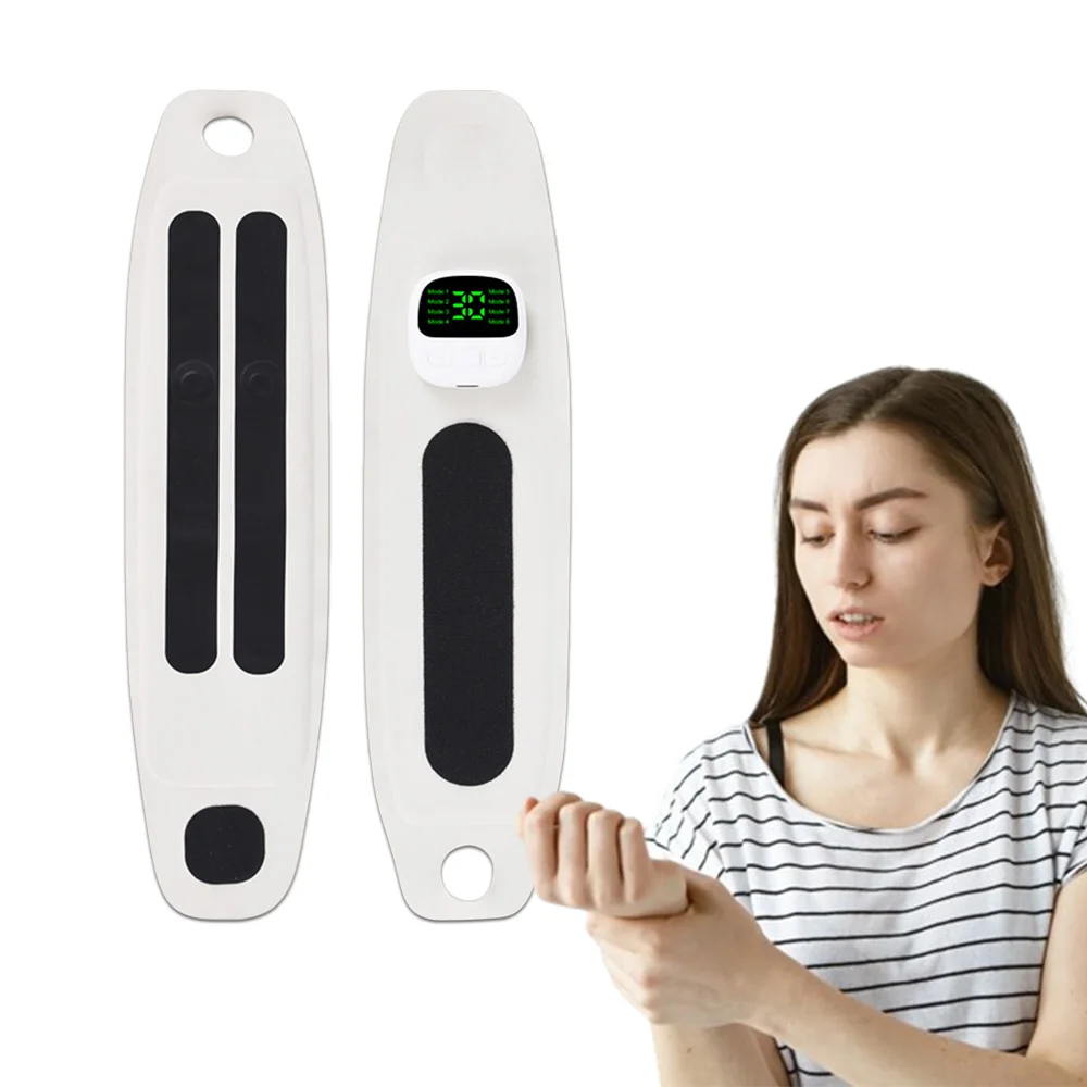 

32 Level Massager for Men and Women Hand Massager Wrist Vibration Massage Pad Carpal Tunnel Relief Tendonitis Wrist Support Pad