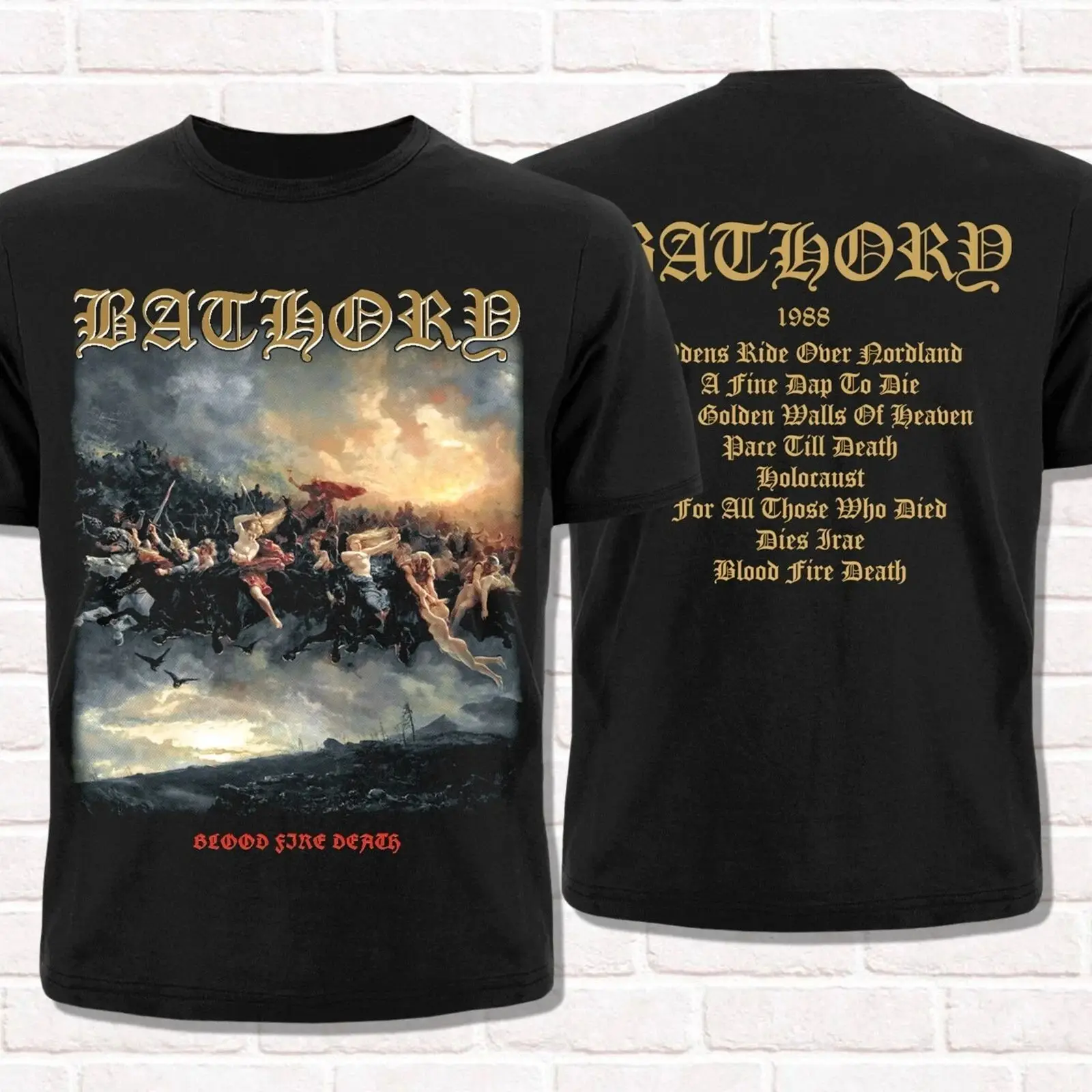 Rock Heavy Metal Band T Shirt Printed Classic T-shirt Casual Street Daily Wear Fashion Oversized Vintage Short Sleeve Unisex