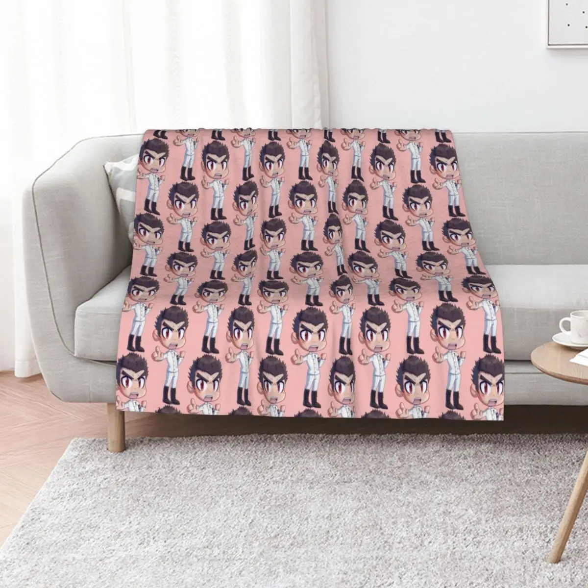 Kiyotaka Ishimaru Danganronpa Throw Blanket Stuffeds Flannel Sofa Quilt Soft Summer Blankets