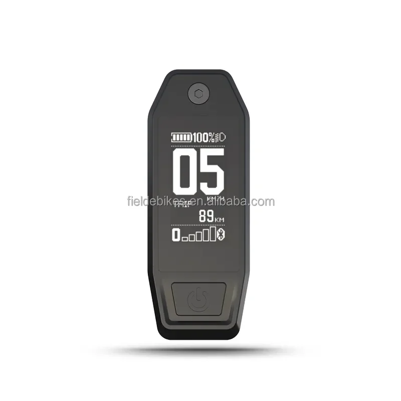Dengfu E82 Frame Matched Ebike Top Tube Integrated Screen Internal Routing HMI Emtb 36V 48V Bafang CAN Protocol Built-in Display