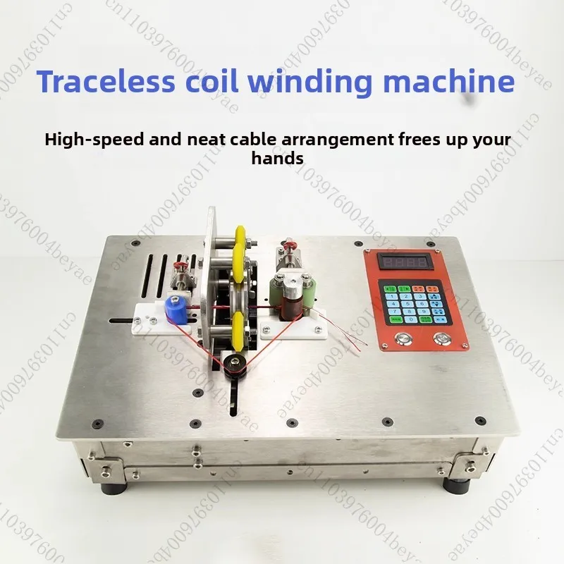 

Бесследная машина для намотки катушек Автоматическая прецизионная ручная веревка Нефритовый провод Плетеный кабель Высокоскоростной аккуратный без узлов