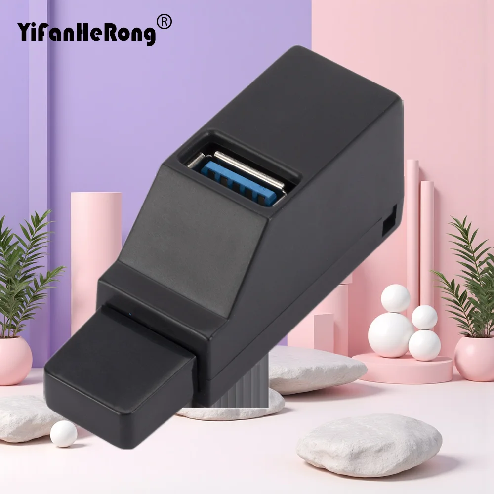 

Wireless Expander USB 3.0 2.0 3 Ports HUB USB 3.0 Laptop PC External Data Transfer Splitter Box Adapter for Computer Tablet