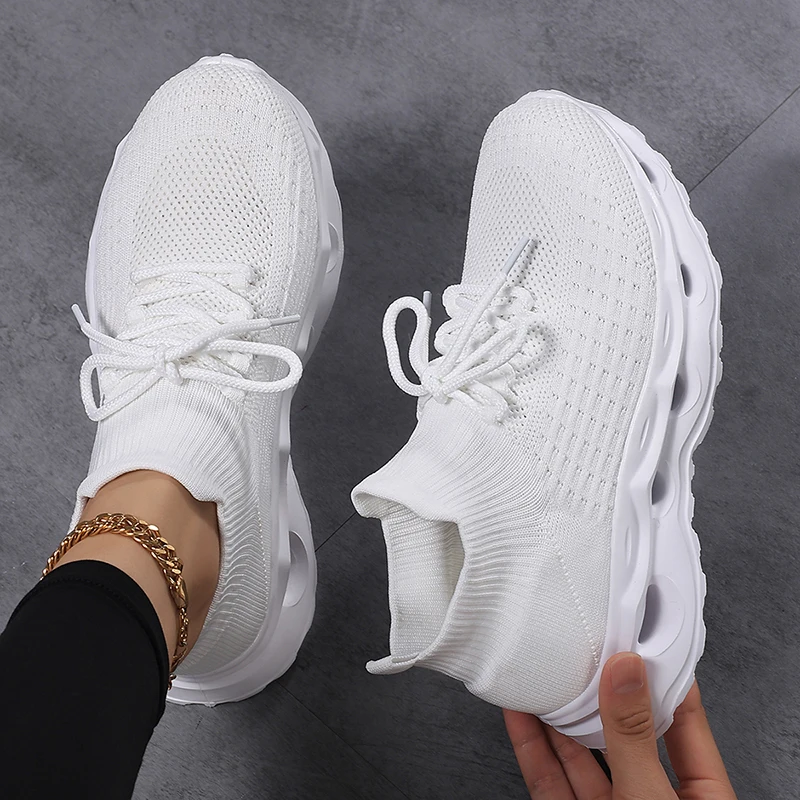 

Leisure Fitness Men Mesh Casual Sneakers Even Breathable Layout Soft Sole Daily Outdoor Sport Footwear