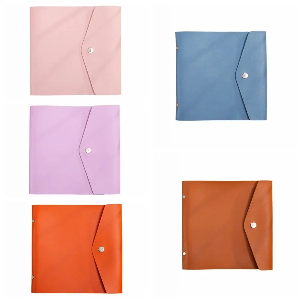 PU レザー節約チャレンジシンプル簡単現金節約バインダーブッククリアポータブル封筒節約チャレンジ