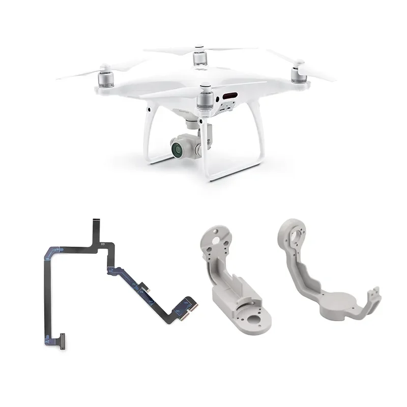 dji-phantom-4-pro-p4p-camera-gimbal-yaw-arm-roll-arm-bracket-robbin-flat-cable-flex-roll-motor-drone-gimbal-repairing-parts