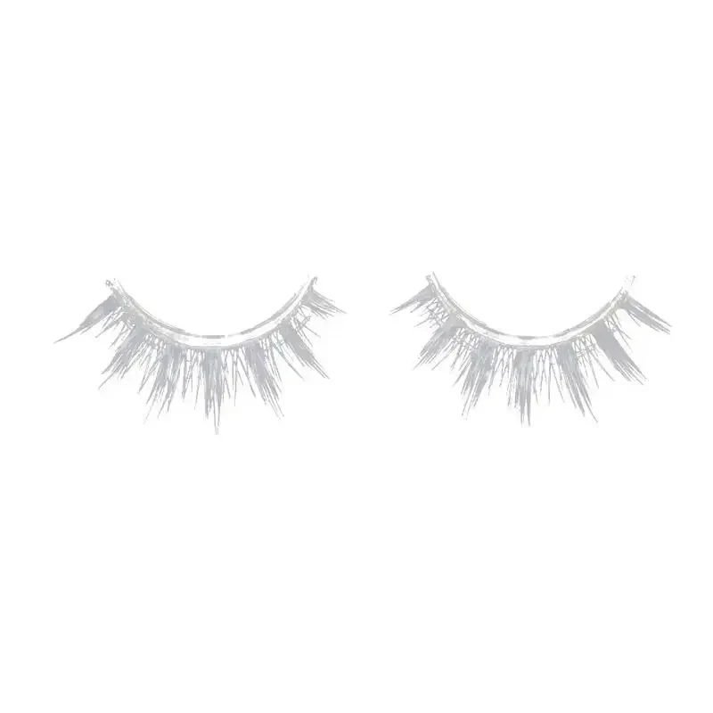 Gojo Cosplay Satoru False eyelashes Anime Jujutsu Kaise n Eyelash White Eyelashes Adult Stage Makeup Hallowmas Women Men