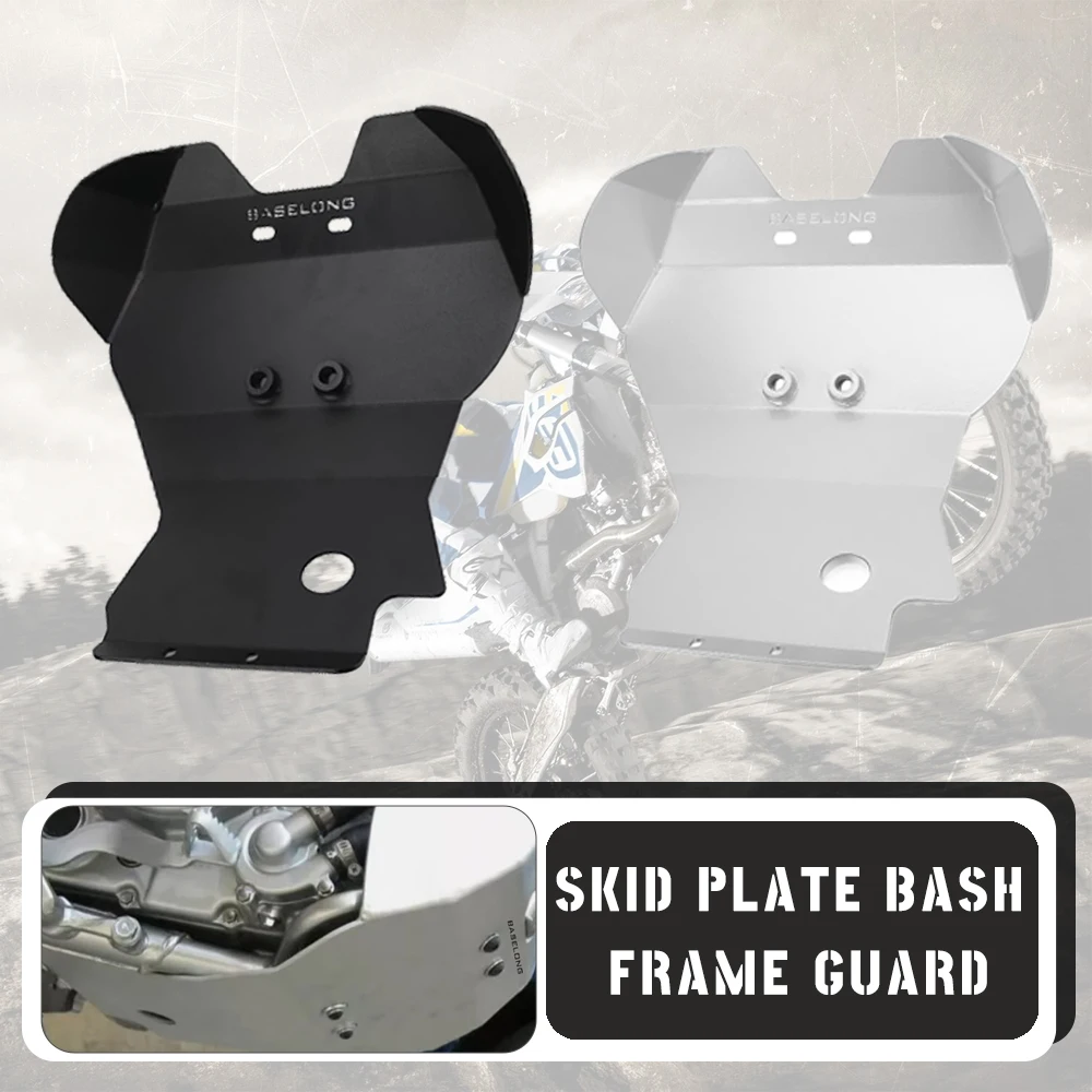 

KLX 250 300 Motorcycle Accessories For KAWASAKI KLX250 250S/R KLX 300 300R 2006-2024 Skid Plate Engine Guard Protector Cover
