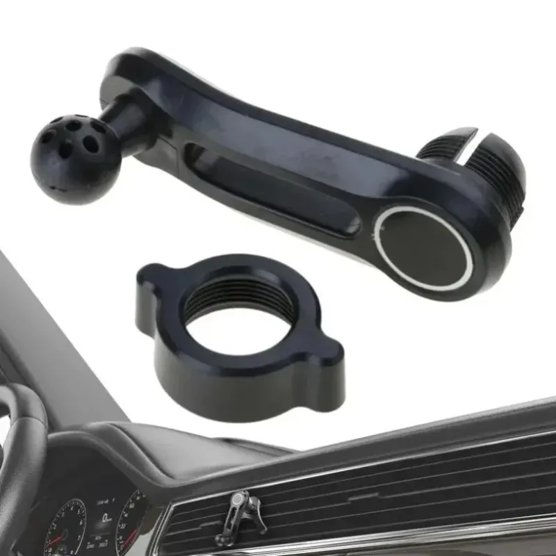 Car Phone Holder 17mm Round Mount Splitter Adapter Durable Plastic Phone Stand Extension Arm for Mobile Phone Accessories