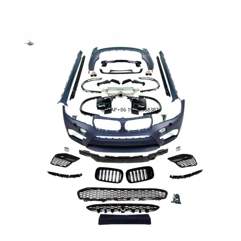 

X5 F15 Body Kit X5 M Style High Quality pp 2013- 2018y Front Bumper Rear Bumper Car Side Skirt Facelift