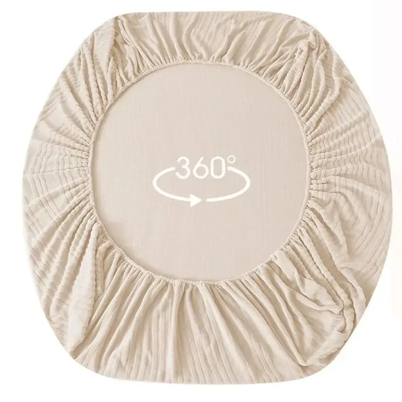 سميكة الشتاء الحليب الصوف المجهزة ورقة غطاء مرتبة مرنة الدافئة زوجين أغطية سرير ورقة حرارية للمنزل فندق الريفور مضاءة #5