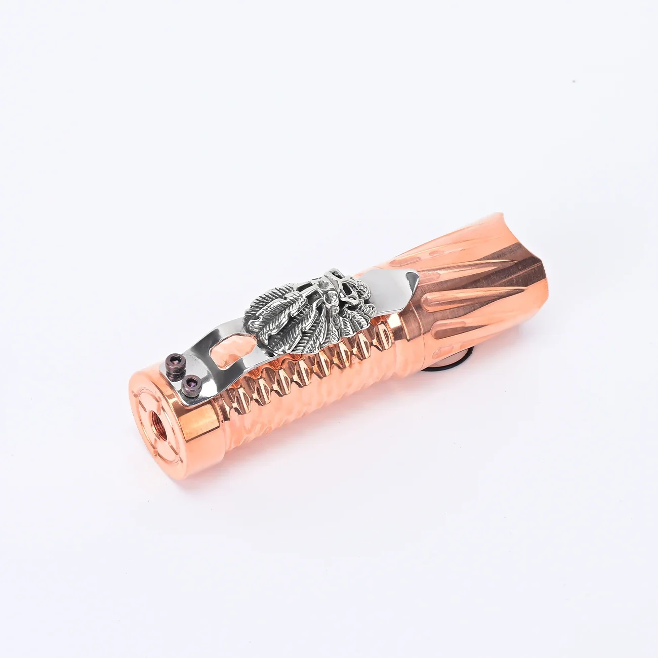 wolfcoolvape Able Lyfe Style Red Copper Mechanical Vape Mod for 18650 Battery Fit Kennedy 25mm RDA Cloud Chasing Mech