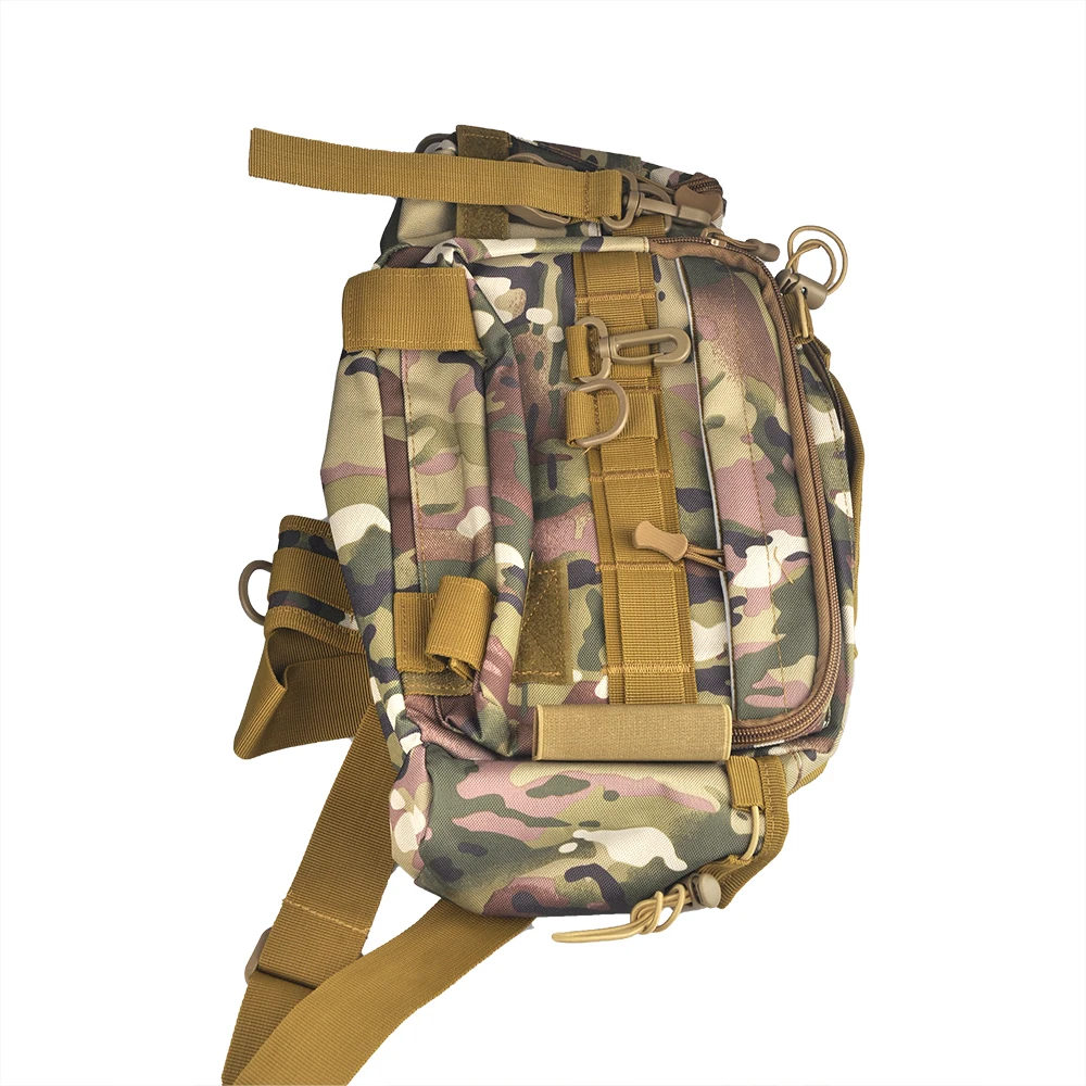 

Рыболовные снасти, сумка для приманки на плечо, сумка для хранения, портативный держатель для удочки, сумка через плечо на одно плечо для занятий спортом на открытом воздухе