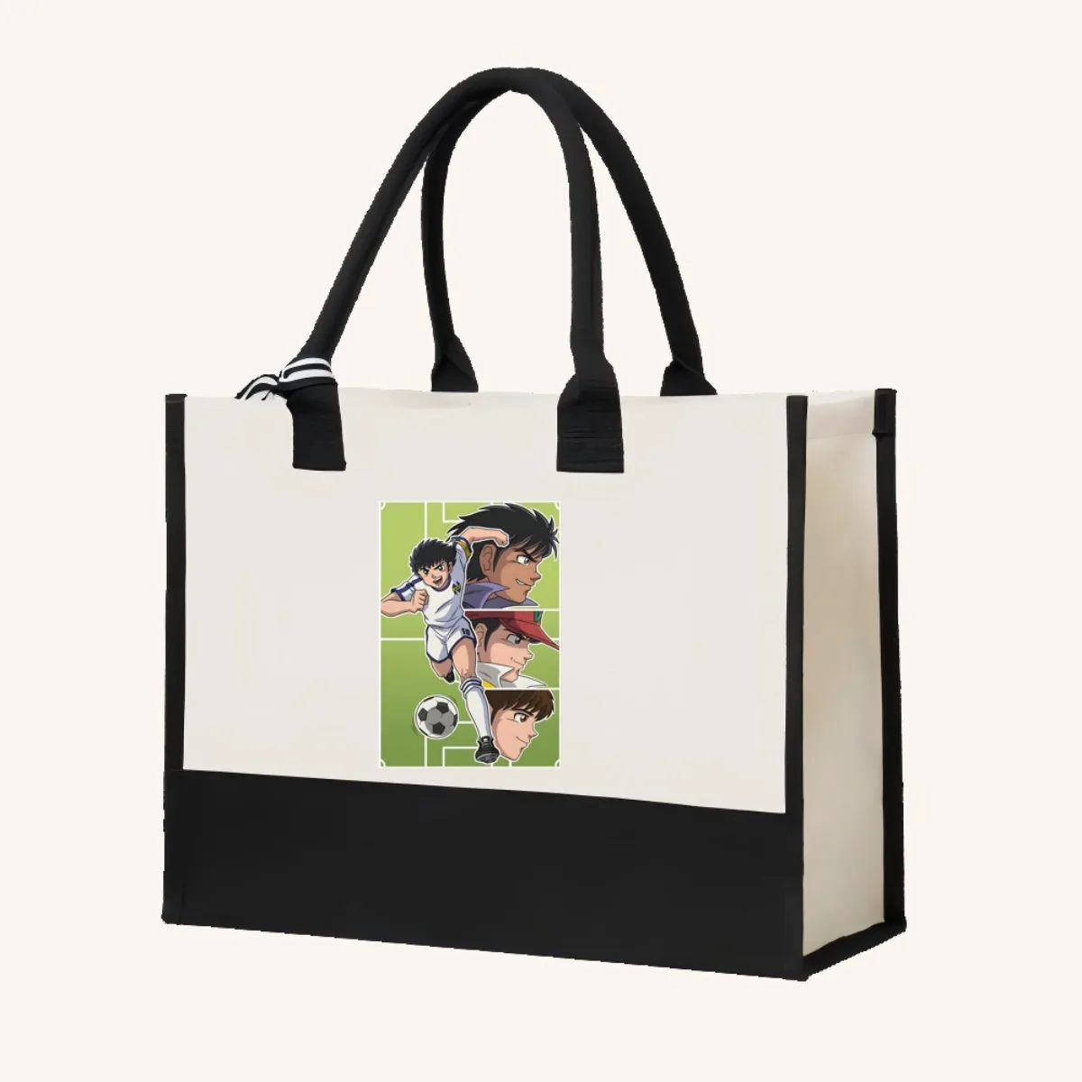 Tsubasa Oozora كابتن Tsubasa 2026 وصول جديد موضة ممارسة واسعة قابلة لإعادة الاستخدام حمل حقيبة نمط طباعة 2 لهجة الثقيلة لار