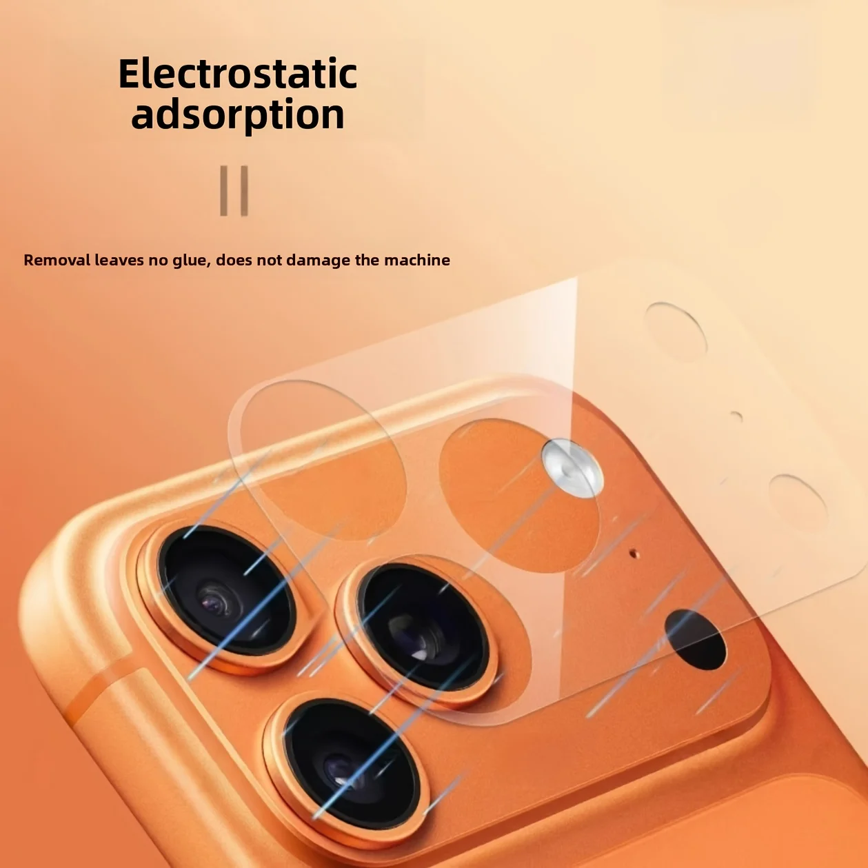 2pcs iPhone 17 Pro Max/17 Pro/17 Air Lens Protector, Flexible Transparent Soft Film, Full Transparency, Scratch-Resistant