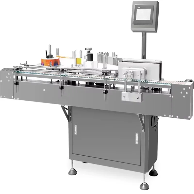 Customized Economical Round Bottle Labeling Machine Electric Semi‑Automatic Desktop Bottle Sticker Labeling Equipment