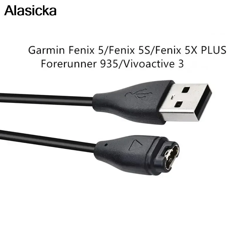 Smartwatch USB Charger Charging Cable for Garmin Fenix 5 5S 5X Plus Smartwatch Replacement Cable Stable and Safe USB Cable