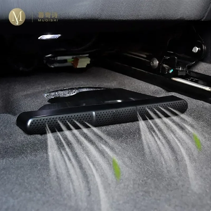 

Защитный чехол для воздуховода кондиционера салона автомобиля для VOLKSWAGEN ID.3 2021-2026, пылезащитный, для воздуховода под сиденьем, АБС-пластик