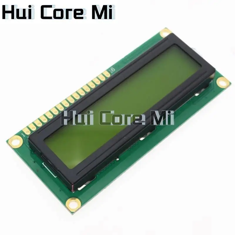 1Pcs LCD1602 1602 Module Groen Scherm 16X2 Karakter Lcd Display Module.1602 5V Groen Scherm En Wit code Voor Arduino