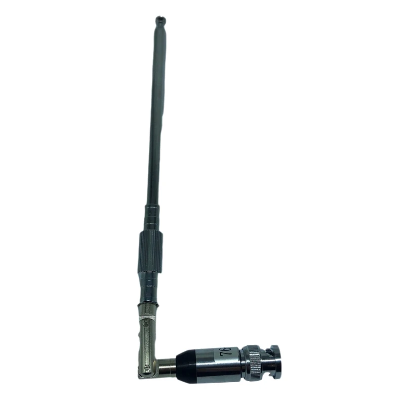 

FM Telescopic Antenna, Radio Replacement Antenna BNC Antenna 76-108Mhz Connector For TV AM FM Radio Stereo Receiver