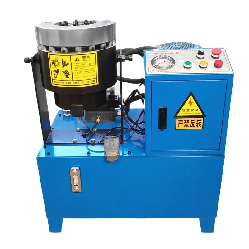 

New Electric New Hydraulic Pipe Crimping Machine Automatic Steel Pipe Shrinking Machine Steel Tube Scaffolding Round Tube Square