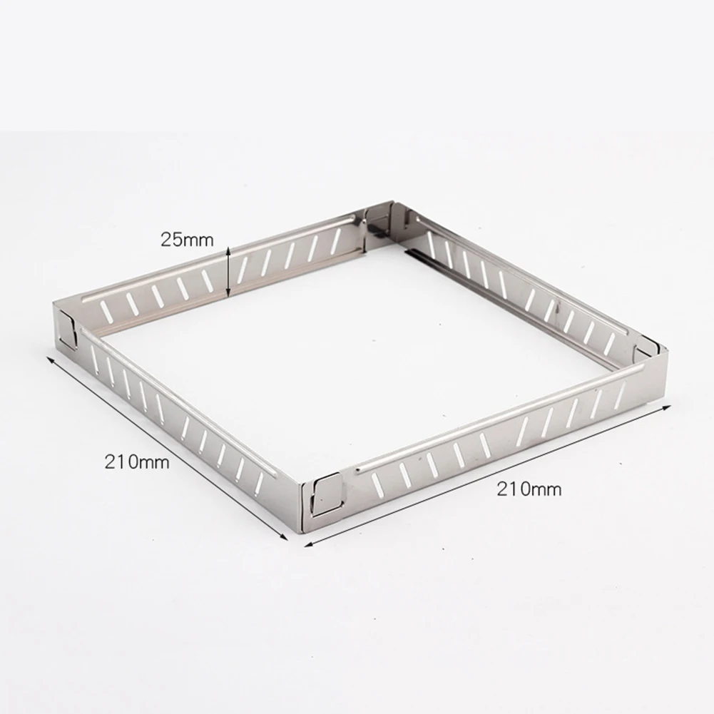 موقد للتخييم الزجاج الأمامي انفصال مخيم موقد الزجاج الأمامي الفولاذ المقاوم للصدأ التخييم شاشة الرياح المحمولة اكسسوارات الطبخ #6