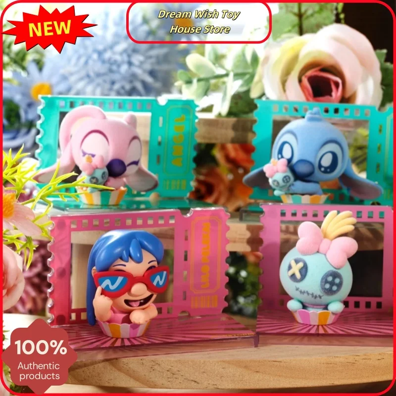 

Аутентичный новый продукт Disney Stitch Movie Star Series, модная слепая коробка, милая милая кукла, модель, украшение для рабочего стола, подарок
