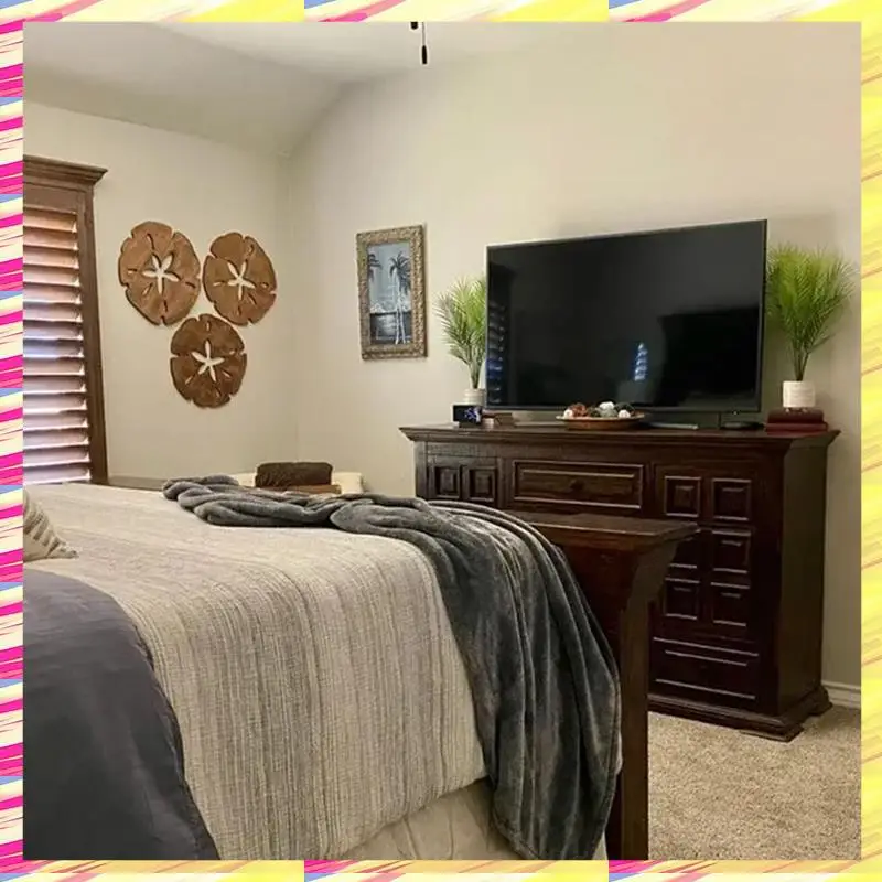 

ABJJ Настенный декор Песчаный доллар Настенный декор Деревянный круглый песок Долар Настенное искусство Открытый пляжный декор Подвесное украшение