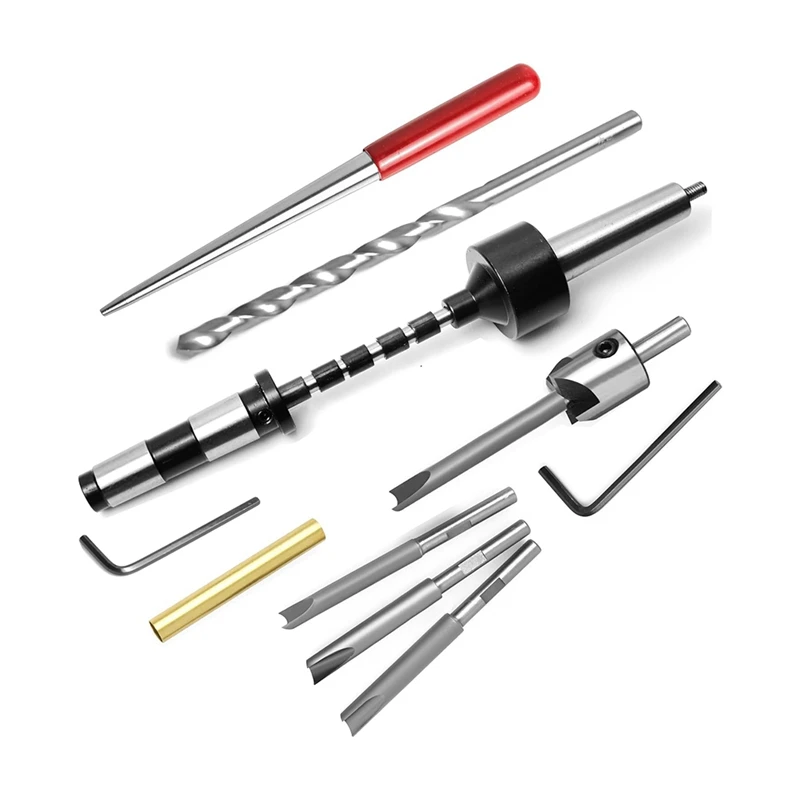 

Refill Shaft Protector + 7-Piece Universal Barrel Trimming System As Shown Aluminum Alloy Universal Barrel Insertion Tool