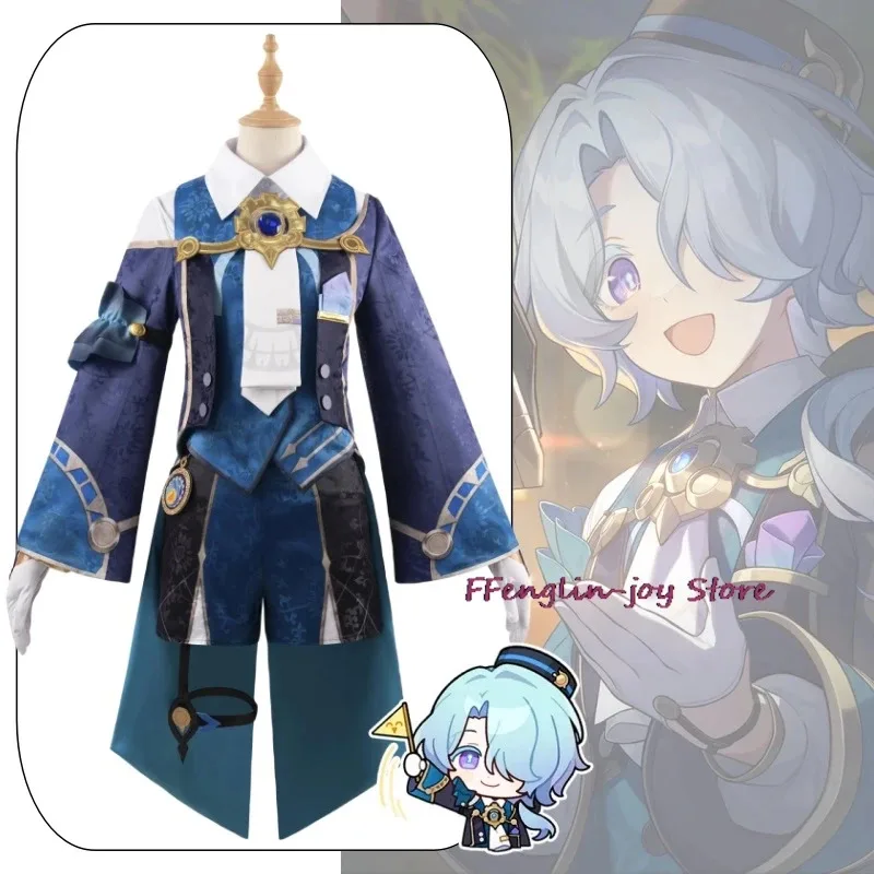 Misha Anime Spiel Honkai: Star Rail Cosplay Kostüm Kleidung Perücke Uniform Cosplay Penacony Daydream Hotel Halloween Party Set