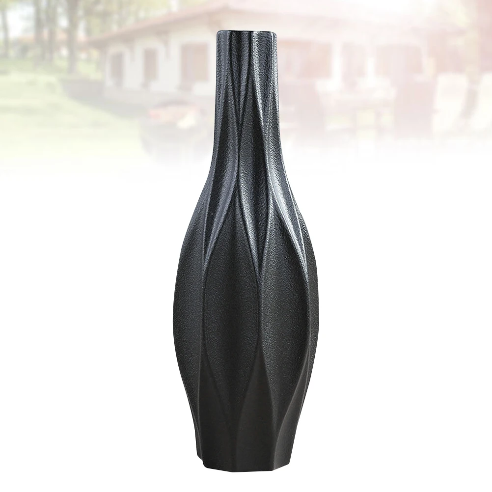 

1Pcs White Ceramic Vase Simplicity Creative Flower Pot Container European Style Home Office Decoration Indoor Outdoor Use Large