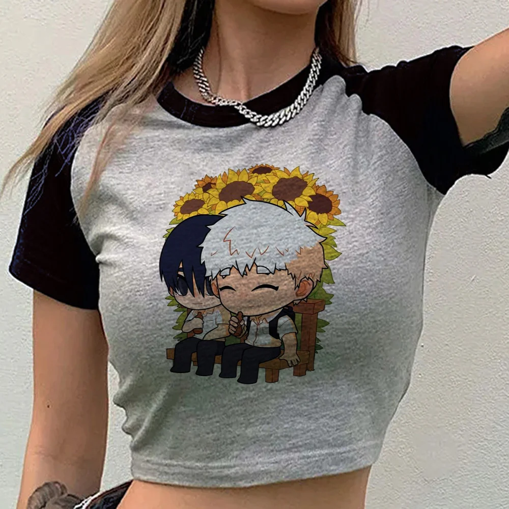the Summer Hikaru Died crop top women party korean fashion emo alternative  anime tshirt 2000s cheap alternative  graphic