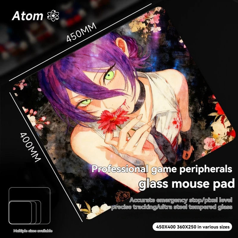 

Коврики для мыши из фотоэлектрического стекла, персонализированные игровые коврики с лазерной гравировкой, настольный коврик для ПК, FPS, игровой коврик для киберспорта