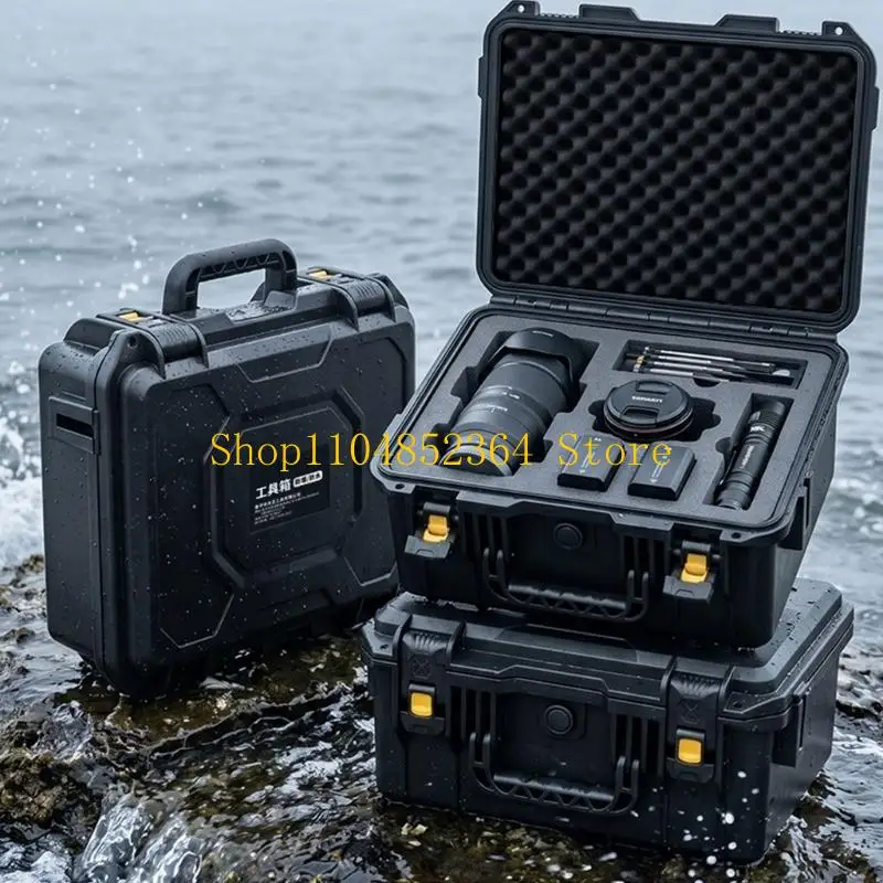 652F EVA Hard Case With Customizable Sponge Inserts For DSLR And Accessories