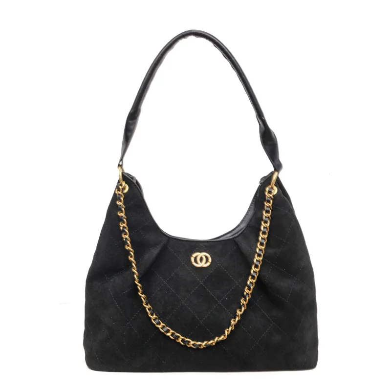 

2025 Women's Vintage Bucket Bag, Suede Underarm Shoulder Purse, Multi-way Crossbody Hobo Bag for Daily Commute & Dating