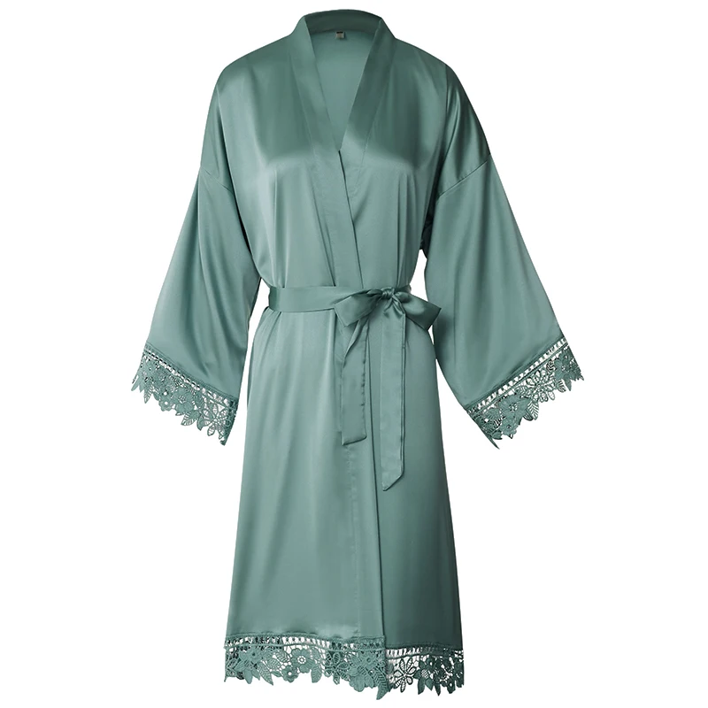 

Новый халат невесты из атласа и шелка, женский свадебный халат для матери, подарок для подружки невесты, свадебные короткие халаты