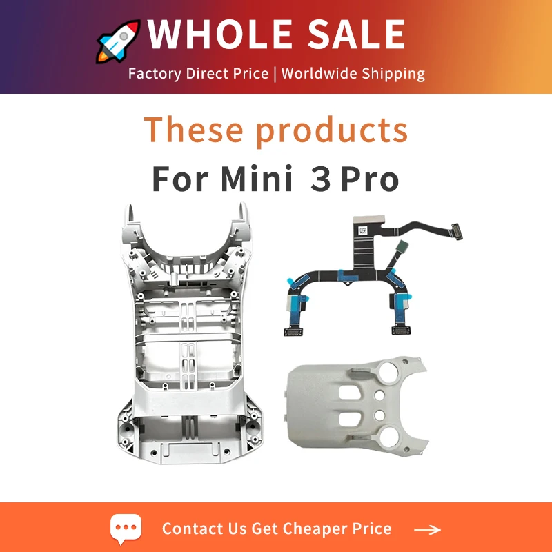 Wholesale Wholesale Bottom&Middle Frame Kit for Mini 3 Pro Replacement Body Housing with Gimbal Flex Cable-In Stock Ask for Bulk Discount - Aliexpress Deal