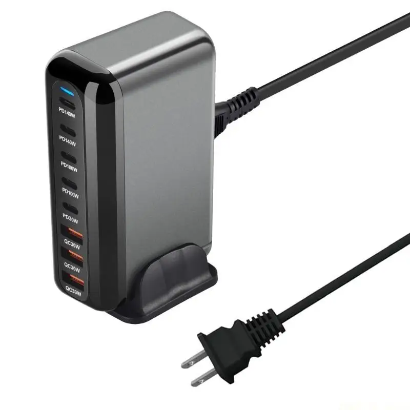 

M5TD USB Chargers Fast Charging 600W 5 USB C 3 USB A PD Adapters for Phone