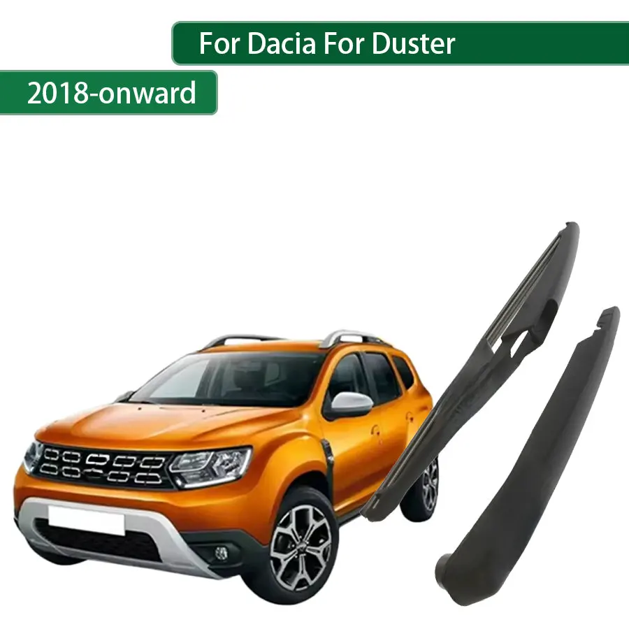 

For Dacia Duster 2018 2019 2020-onward Rear Wiper Blade Arm Set Rear Window Windshield