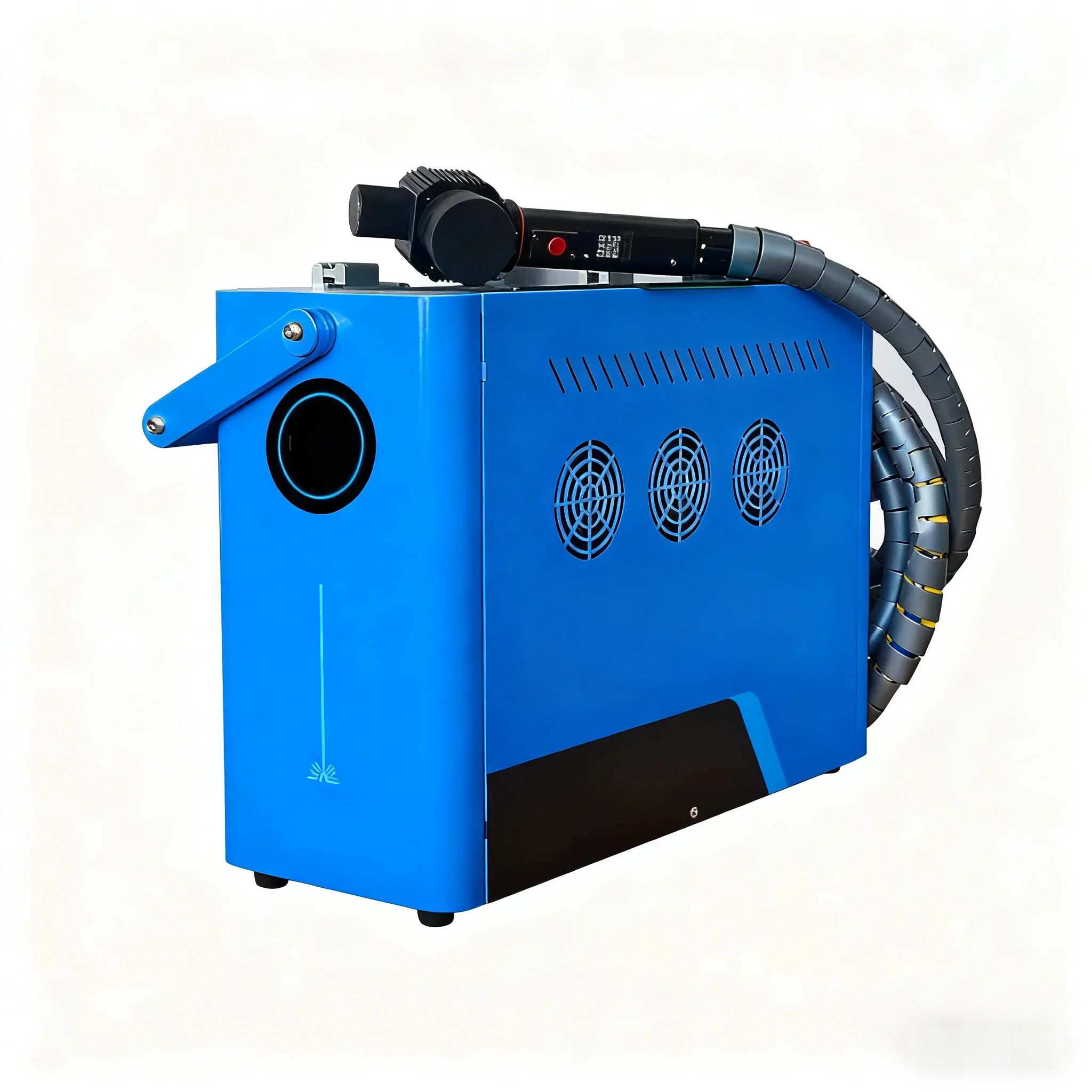 

Лазерная очистительная машина 200 Вт для удаления ржавчины, импульсная лазерная система очистки металла