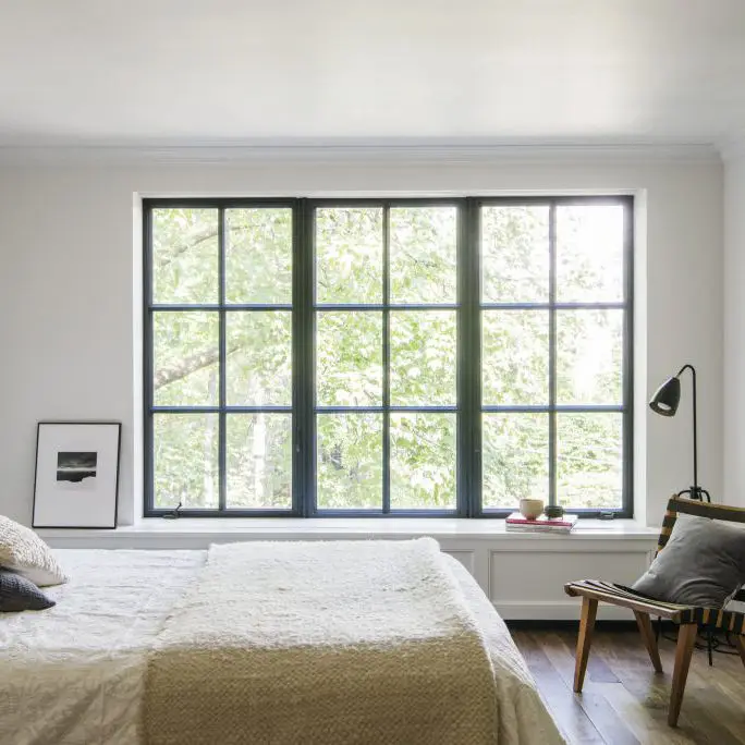 Bedroom Large Sized Hinged Window Rainproof and Noise Reducing Aluminum Frame Glass Windows CE Certification Casement Windows