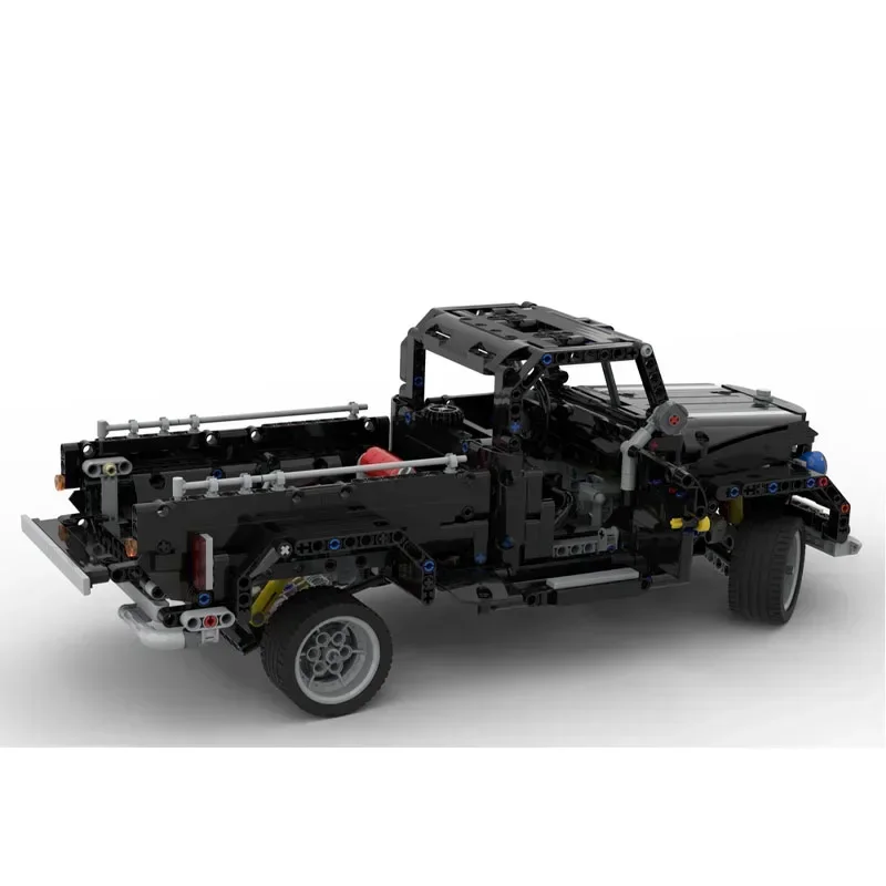 MOC-53002 สีดําคลาสสิกCargoขนส่งรถบรรทุกประกอบเย็บอาคารบล็อกรุ่น 988 ชิ้นส่วนเด็กอาคารบล็อกของเล่นของขวัญ