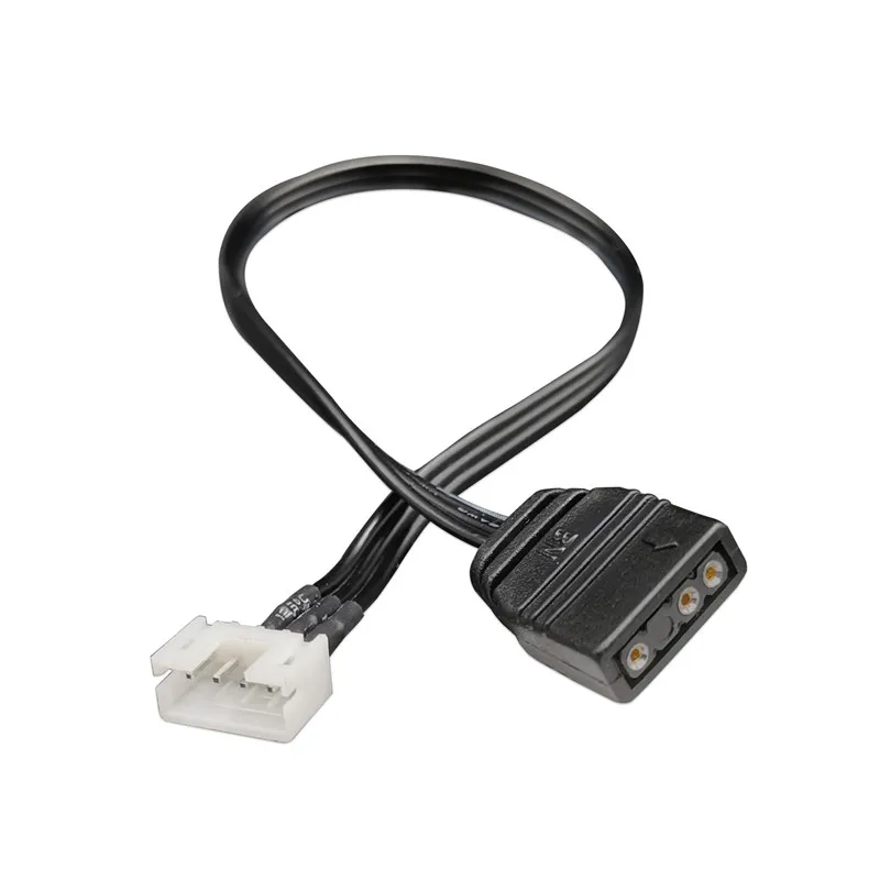 COOLMOON Dedicated R5 Adapter cable 5V 3pin ARGB to 6pin 4pin Adapter Cable Controller for PC Case Fan Light Strip Graphics Card
