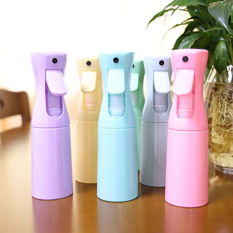 200ml Continuous Fine Mist Spray Bottle – Refillable for Hair Salon, Daily Moisturizing & Garden Use