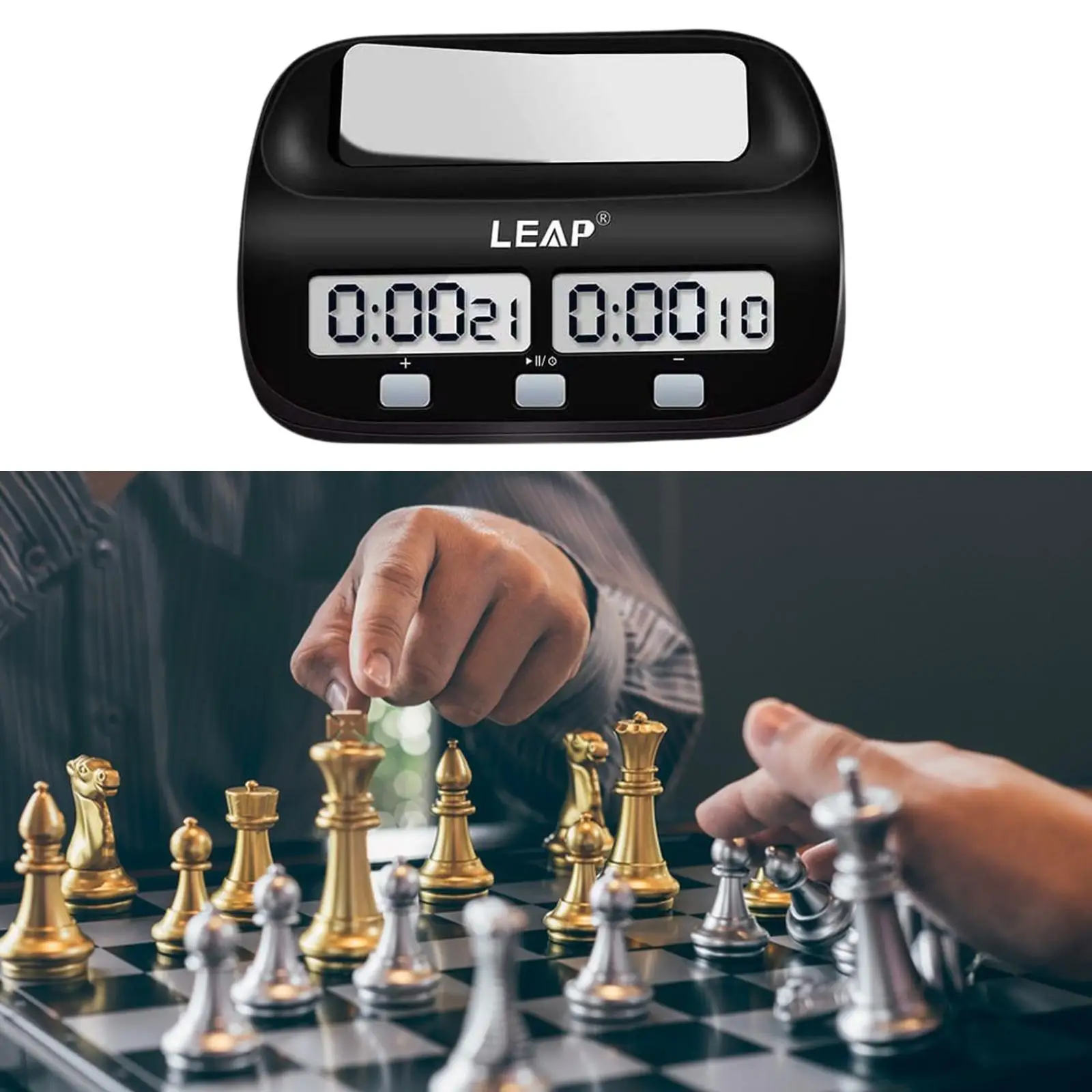 Game Timer International Chess Timer Tournament Clock Timing Professional Chess Game Timer Chess Clock for Chinese Chess Game