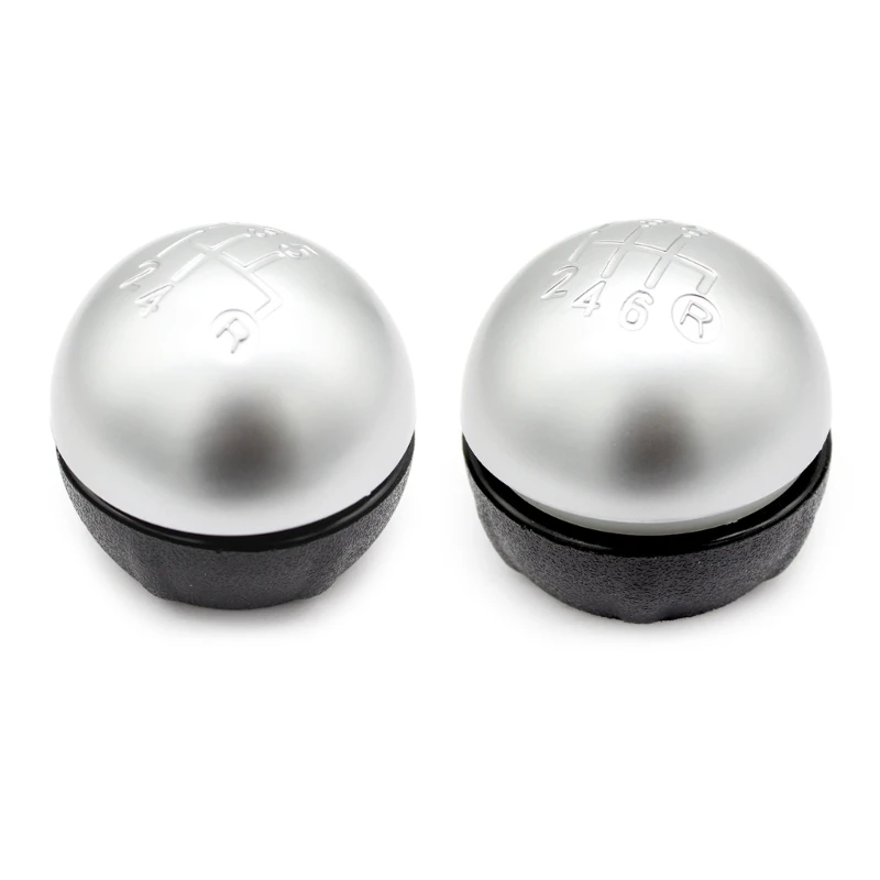 5/6 Speed Manual Gear Shifter Knob For 500 2012-2018 Shifter Lever Arm Headball Car Accessories