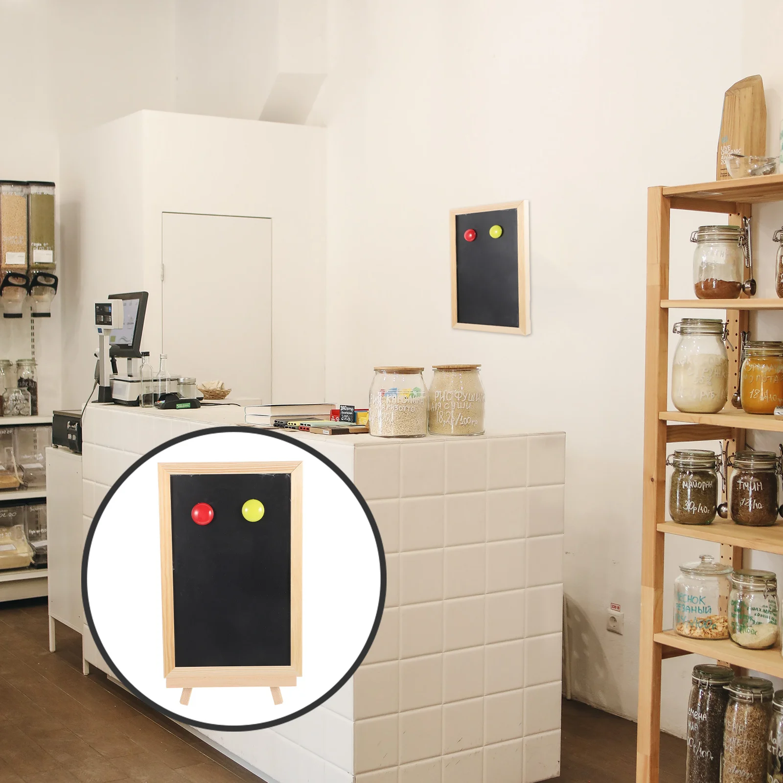 1 conjunto mini quadro-negro sinal desktop placa de pé apagável reutilizável pequeno quadro-negro placa de mensagem uso barra em casa