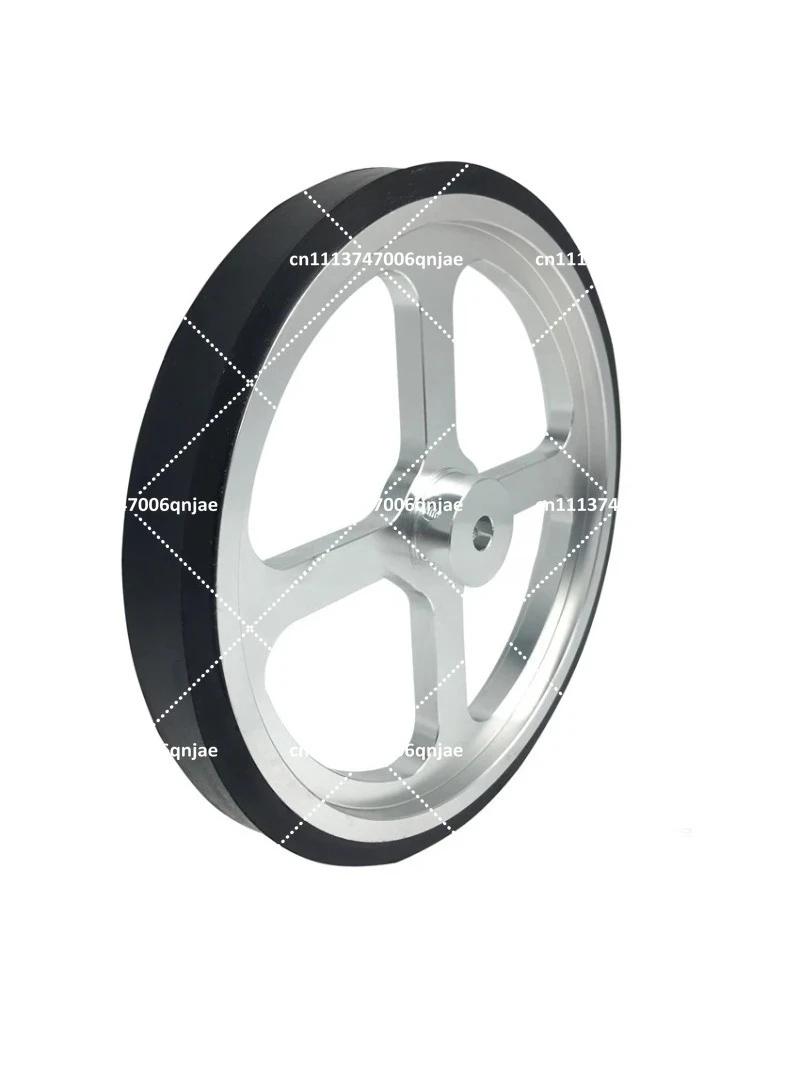 Aluminum Encoder Meter Wheel, Synchronous Wheel, Length Measuring Rubber Wheel, Perimeter 500mm, Hole 6mm 8mm 10mm 12mm 15mm