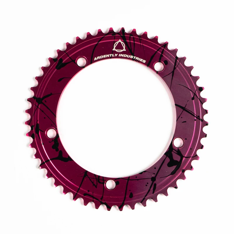 ARDENTLY Bike Chainring 144BCD Fixed Gear Track Bicycle Single Disc Gear 48 Tooth Chainwheel Crankset Tooth Plate NEW Accessorie